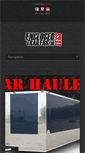 Mobile Screenshot of enclosedtrailersforless.com